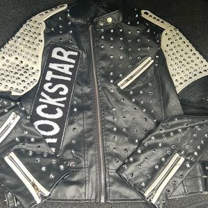 Azalea Wang leather jacket